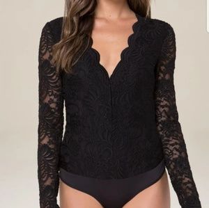 💖 Bebe lace bodysuit